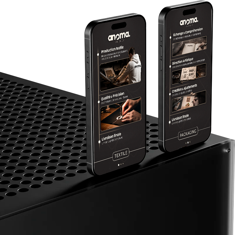 Aperçu mobile Anoma